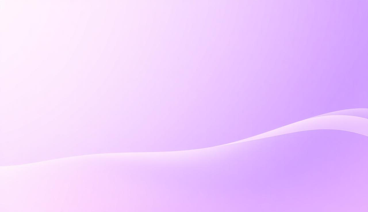 Sanfter violetter Farbverlauf mit drei fließenden Linien – Instagram Discovery Funnel