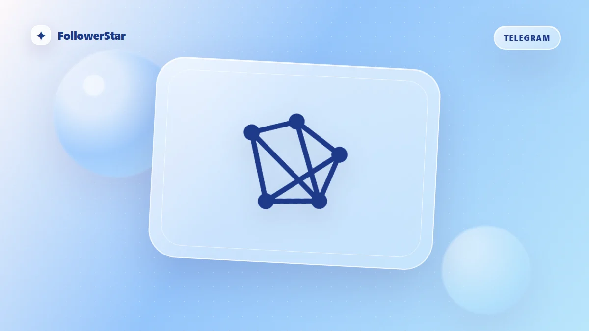 Abstraktes FollowerStar Guide-Cover: Telegram Post-Aufrufe erklärt: Das ungenutzte Ranking-Signal 2026