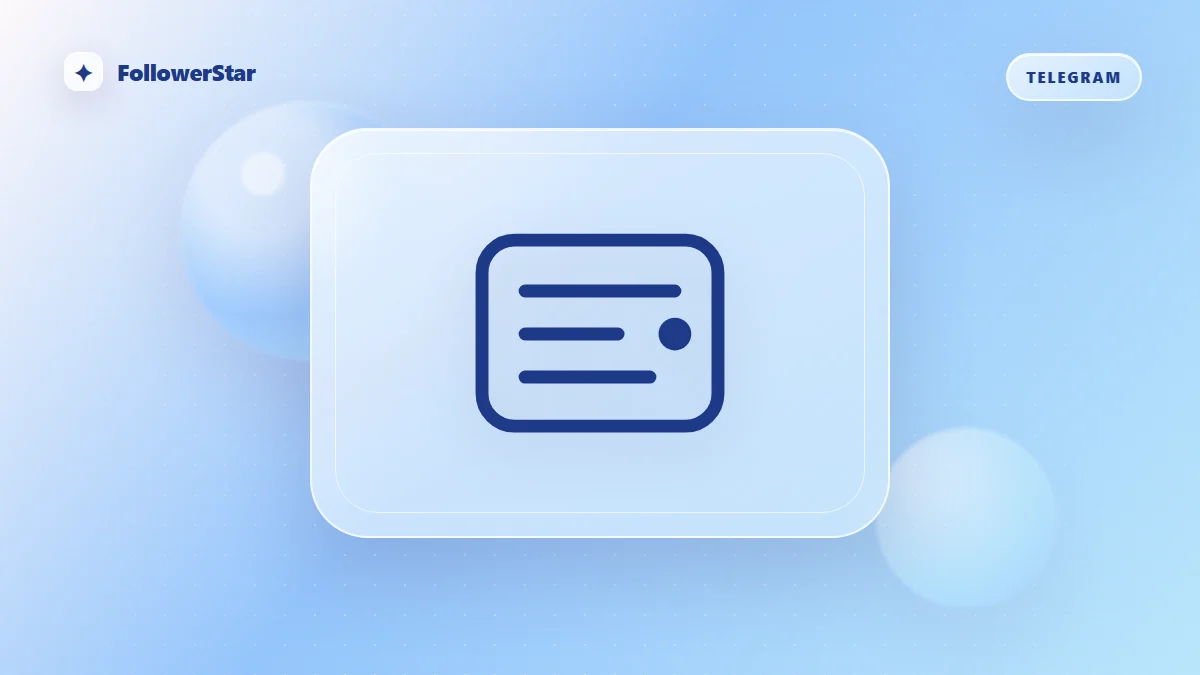 Portada abstracta de la guía FollowerStar: ¿Por qué mi canal de Telegram no crece? (Diagnóstico 2026)